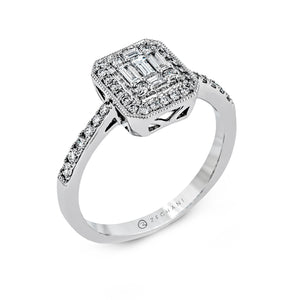 Fashion Ring in 14k Gold with Diamonds