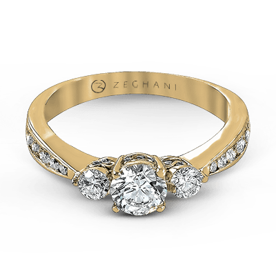 ZR126 WHITE 14K SEMI ROSE 1