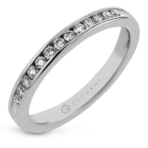 ZR12 WHITE 14K BAND