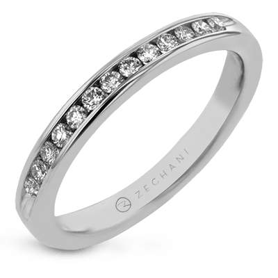 ZR12 WHITE 14K BAND