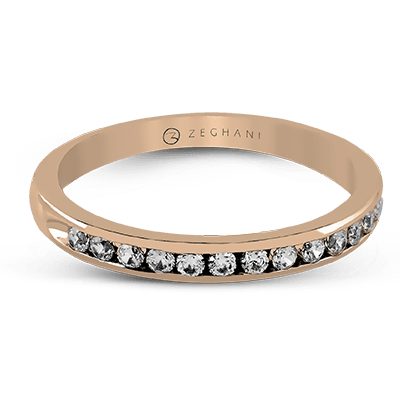 ZR12 WHITE 14K BAND ROSE 1