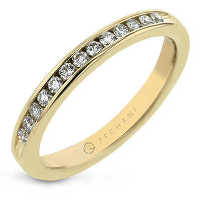 ZR12 WHITE 14K BAND YELLOW