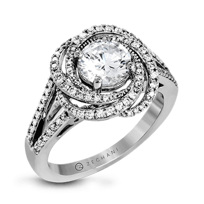 ZR1324 WHITE 14K SEMI