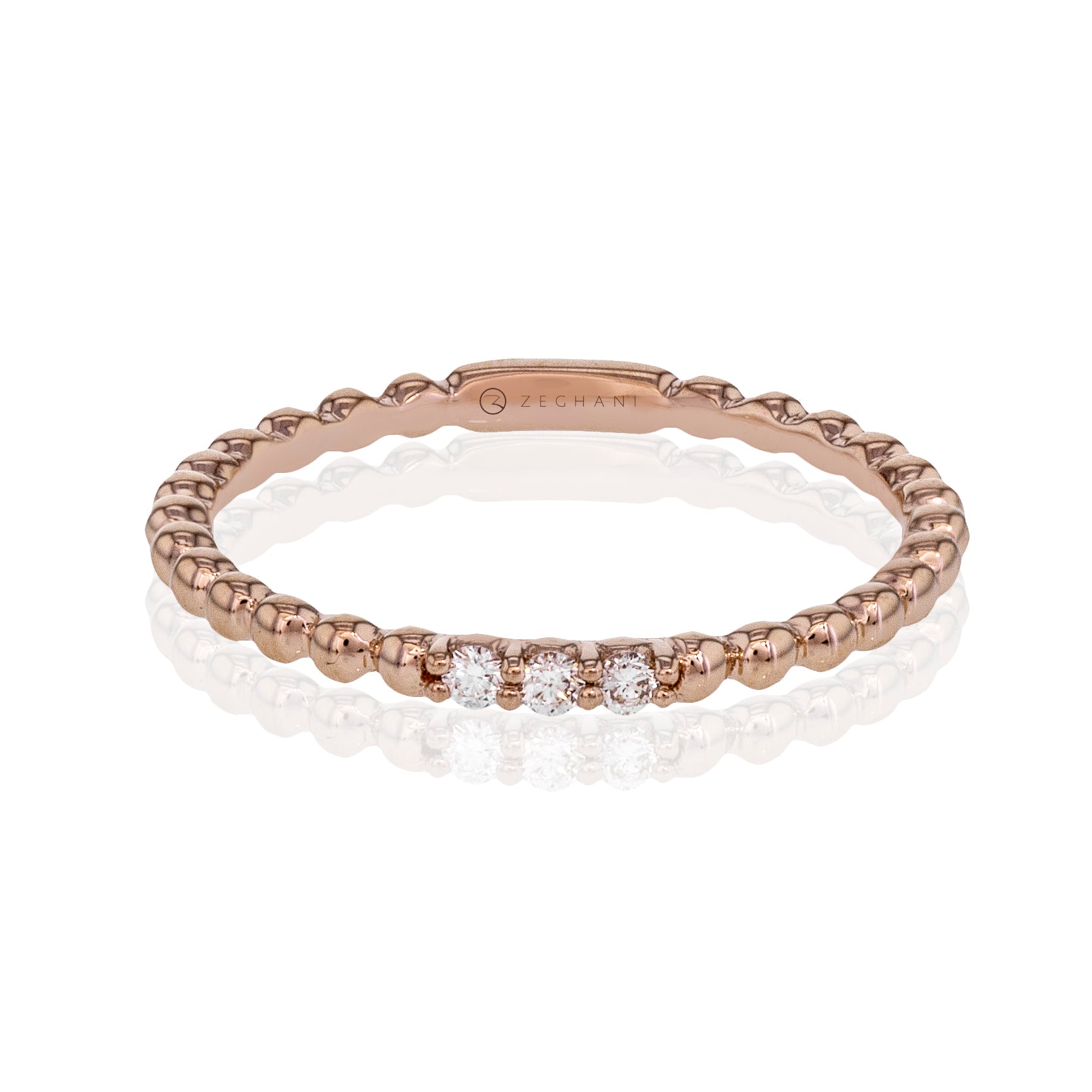 Fashion Ring in 14k Gold with Diamonds