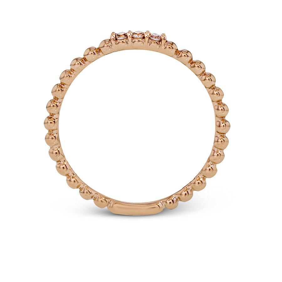 ZR1355 Right Hand Ring in 14k Gold with Diamonds