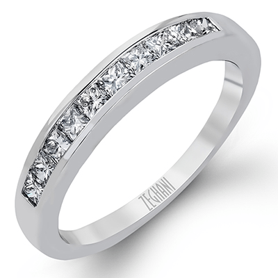 ZR135 WHITE 14K BAND