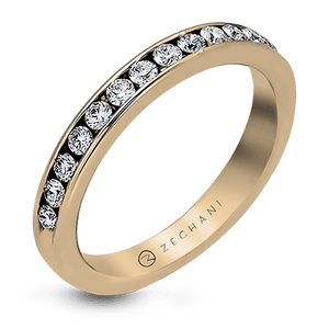 ZR13 WHITE 14K BAND ROSE