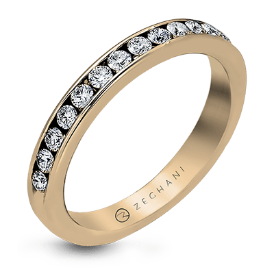 ZR13 WHITE 14K BAND ROSE