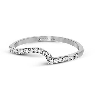 ZR1463 WHITE 14K BAND 1