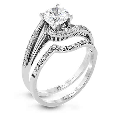 ZR1463 WHITE 14K SET
