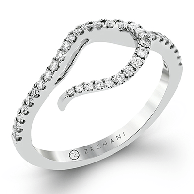 ZR1497 WHITE 14K BAND