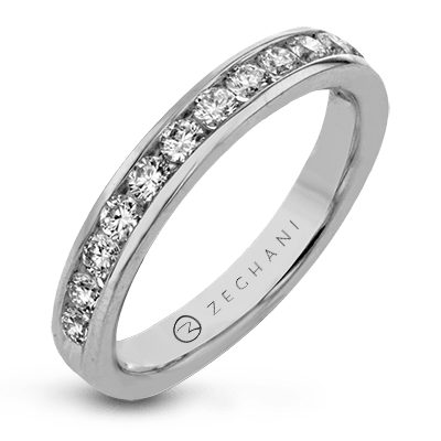 ZR14 WHITE 14K BAND