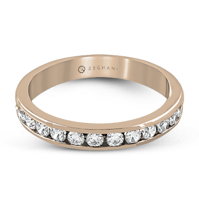 ZR14 WHITE 14K BAND ROSE 1