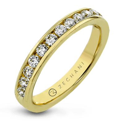 ZR14 WHITE 18K BAND YELLOW