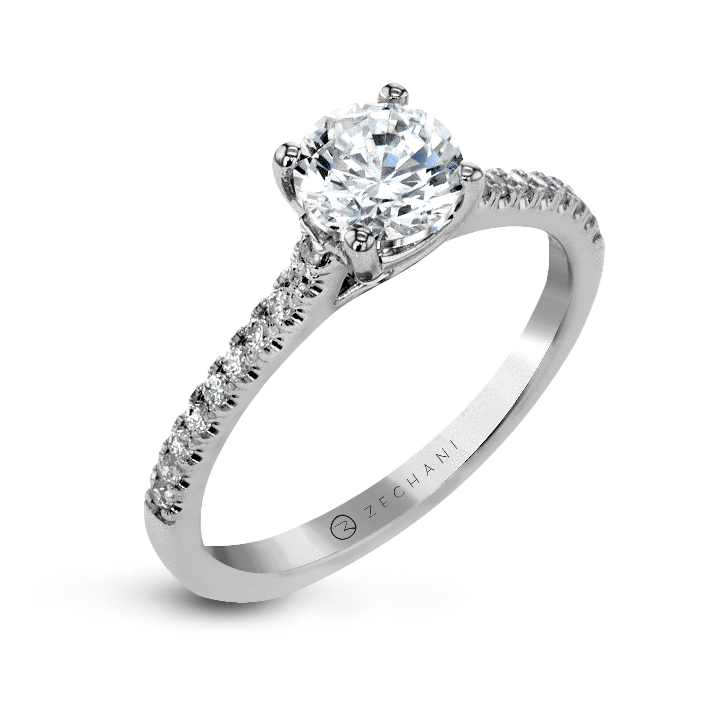 Wedding Set in 14k Gold with Diamonds