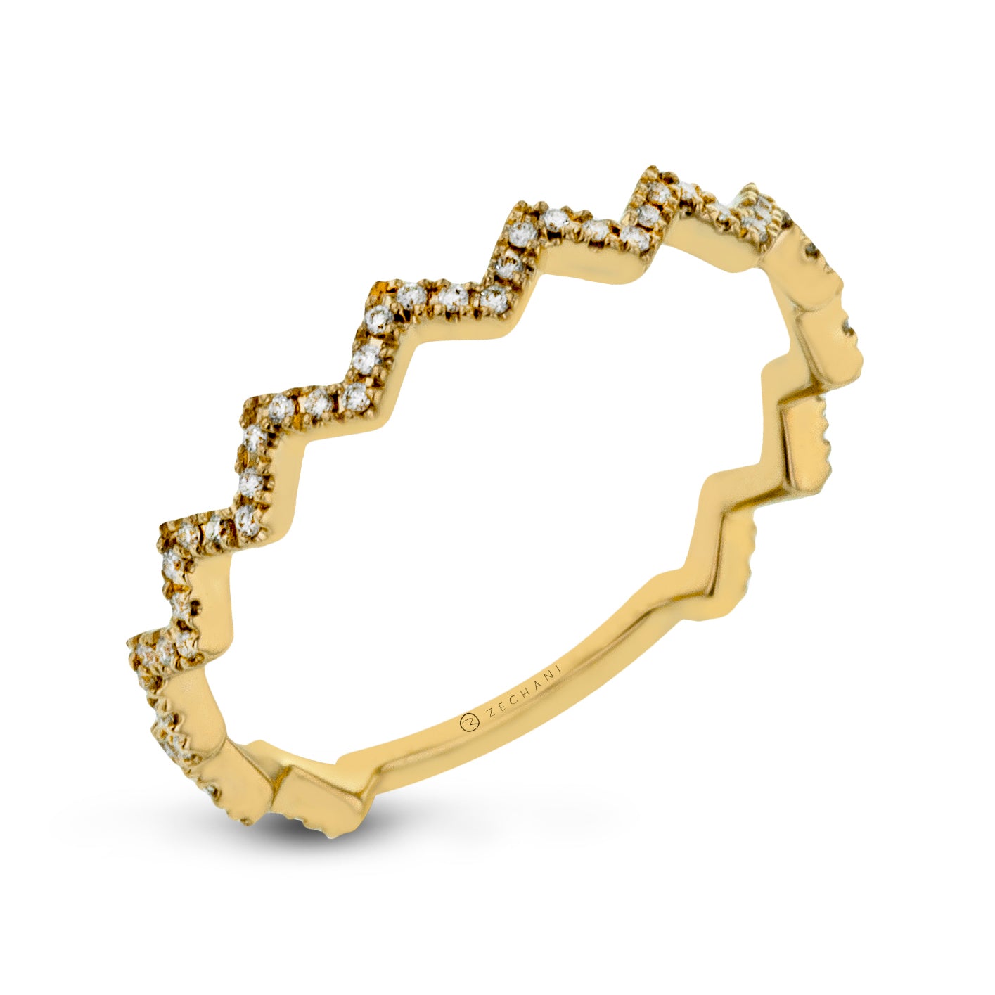 Fashion Ring in 14k Gold with Diamonds