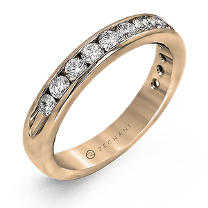 ZR15 WHITE 14K BAND ROSE