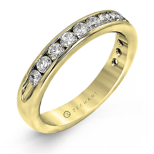 ZR15 WHITE 18K BAND YELLOW