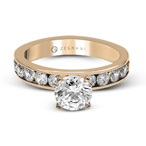ZR16-A WHITE 14K SEMI ROSE 1