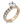 Load image into Gallery viewer, ZR16-A WHITE 14K SEMI ROSE
