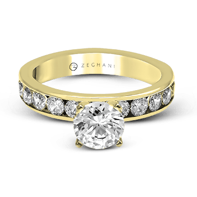 ZR16-A WHITE 14K SEMI YELLOW 1