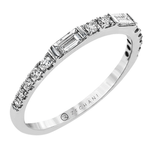 ZR1602 WHITE 18K BAND WHITE