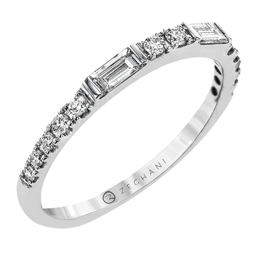 ZR1602 WHITE 18K BAND WHITE