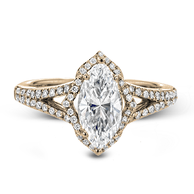 ZR1686 WHITE 14K SEMI ROSE 1