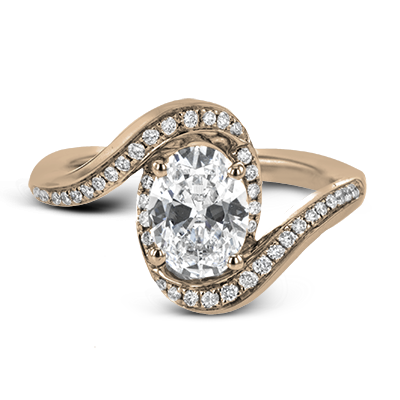 ZR1687 WHITE 14K SEMI ROSE 1