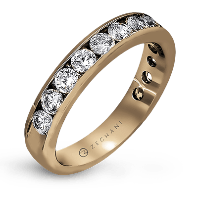 ZR16 WHITE 14K BAND ROSE