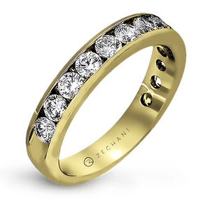 ZR16 WHITE 14K BAND YELLOW