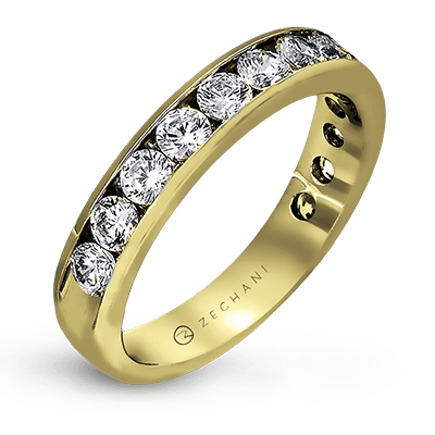 ZR16 WHITE 14K BAND YELLOW