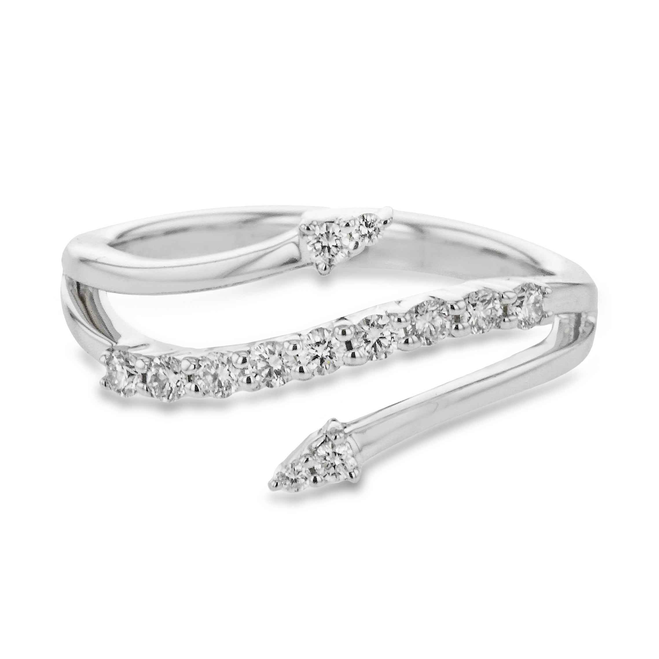 Fashion Ring in 14k Gold with Diamonds