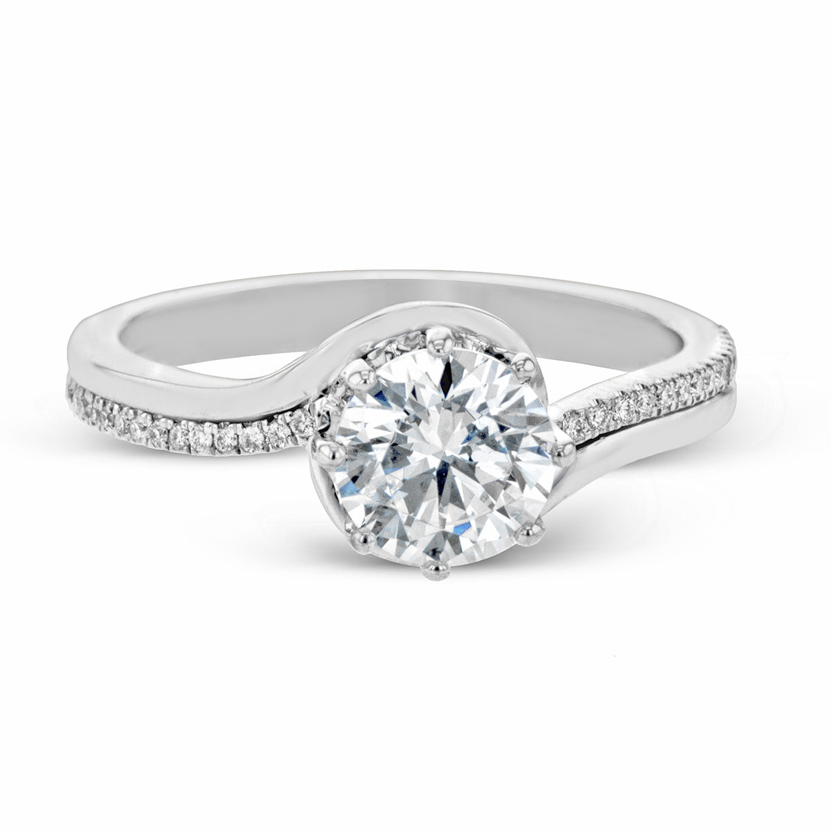 Wedding Set in 14k Gold with Diamonds