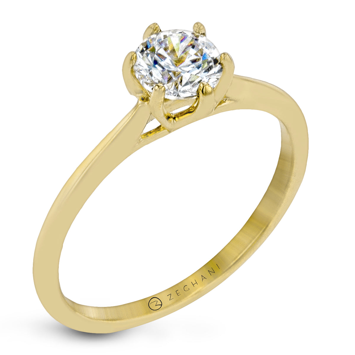 Wedding Set in 14k Gold with Diamonds