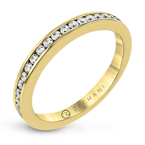 ZR17 WHITE 14K BAND YELLOW