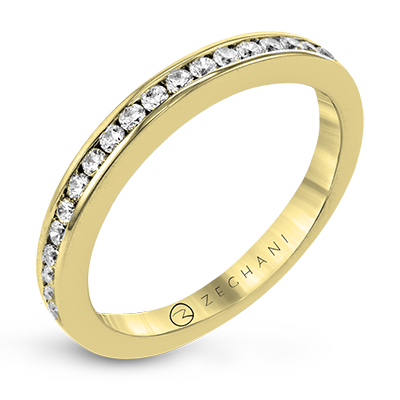 ZR17 WHITE 14K BAND YELLOW