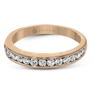 ZR18 WHITE 14K BAND ROSE 1