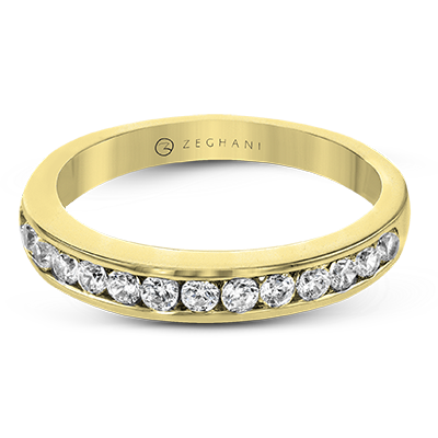 ZR18 WHITE 14K BAND YELLOW 1