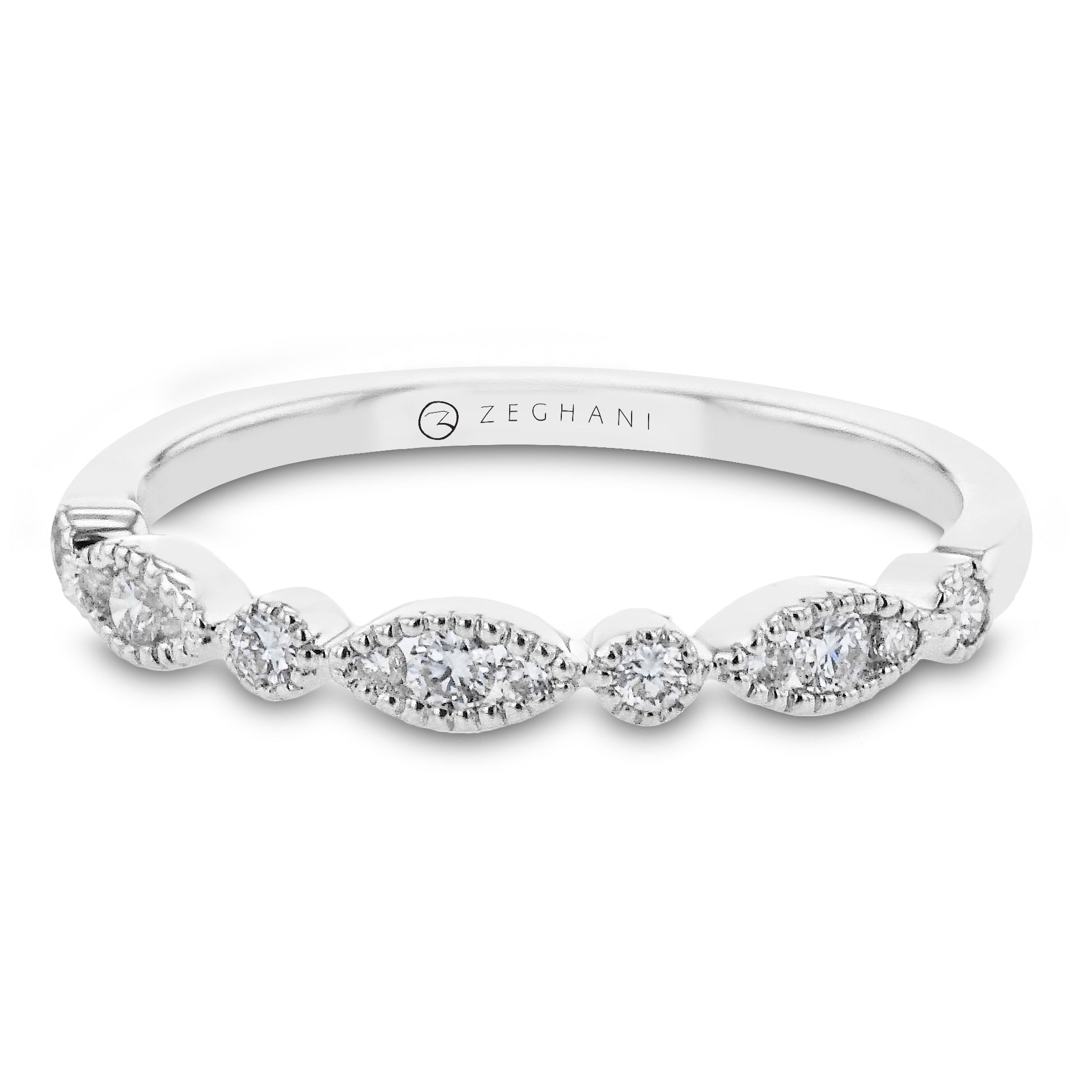 Fashion Ring in 14k Gold with Diamonds