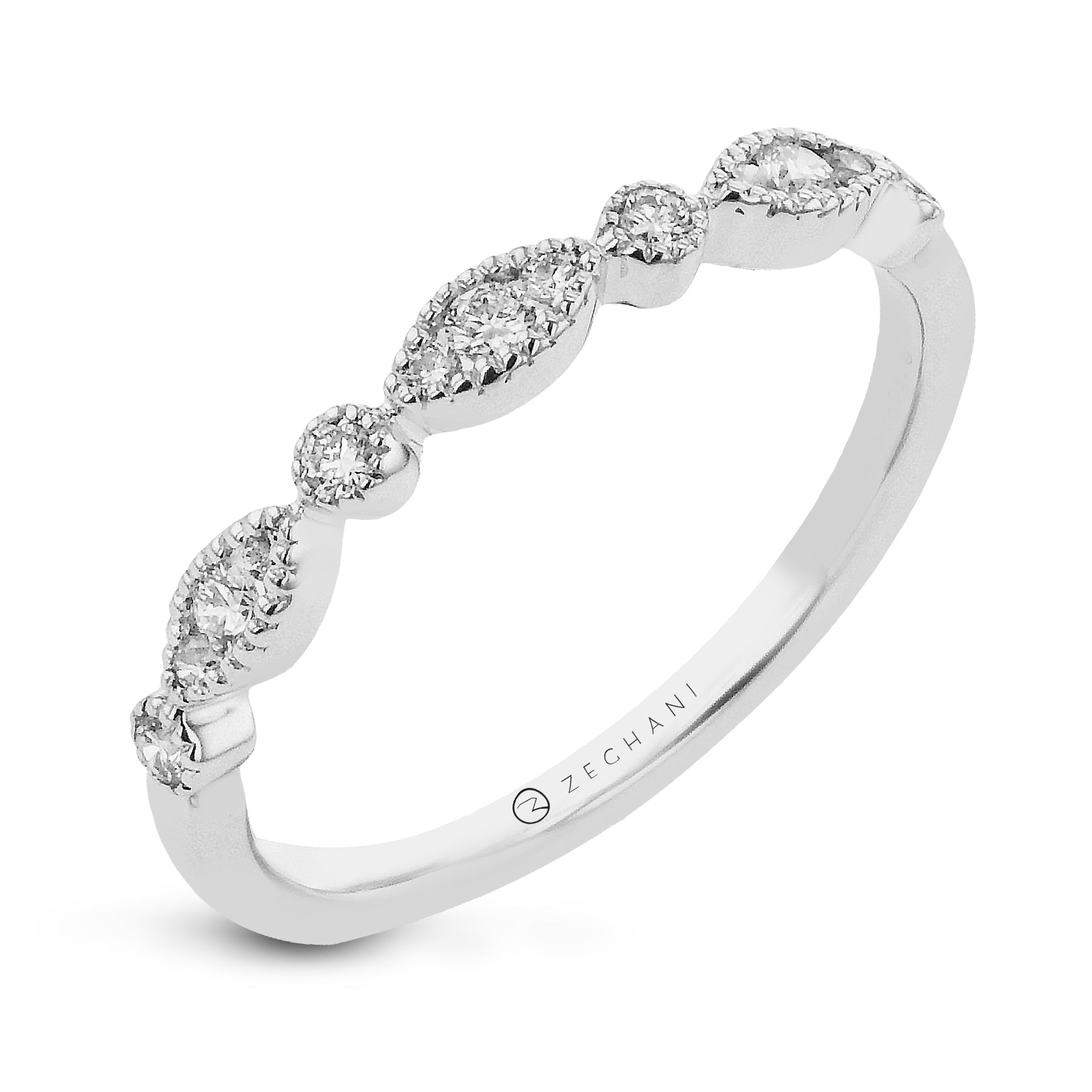 Fashion Ring in 14k Gold with Diamonds