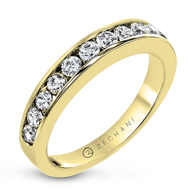 ZR19 WHITE 18K BAND YELLOW