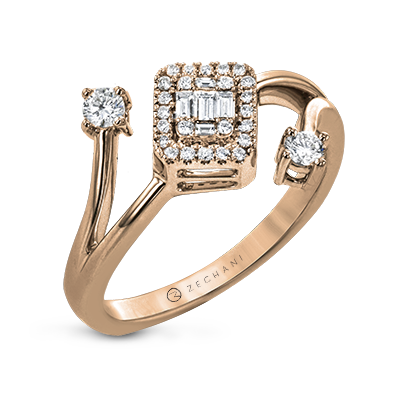 ZR2050 WHITE 14K X ROSE