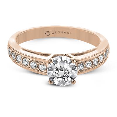 ZR2093 WHITE 14K SEMI ROSE 1
