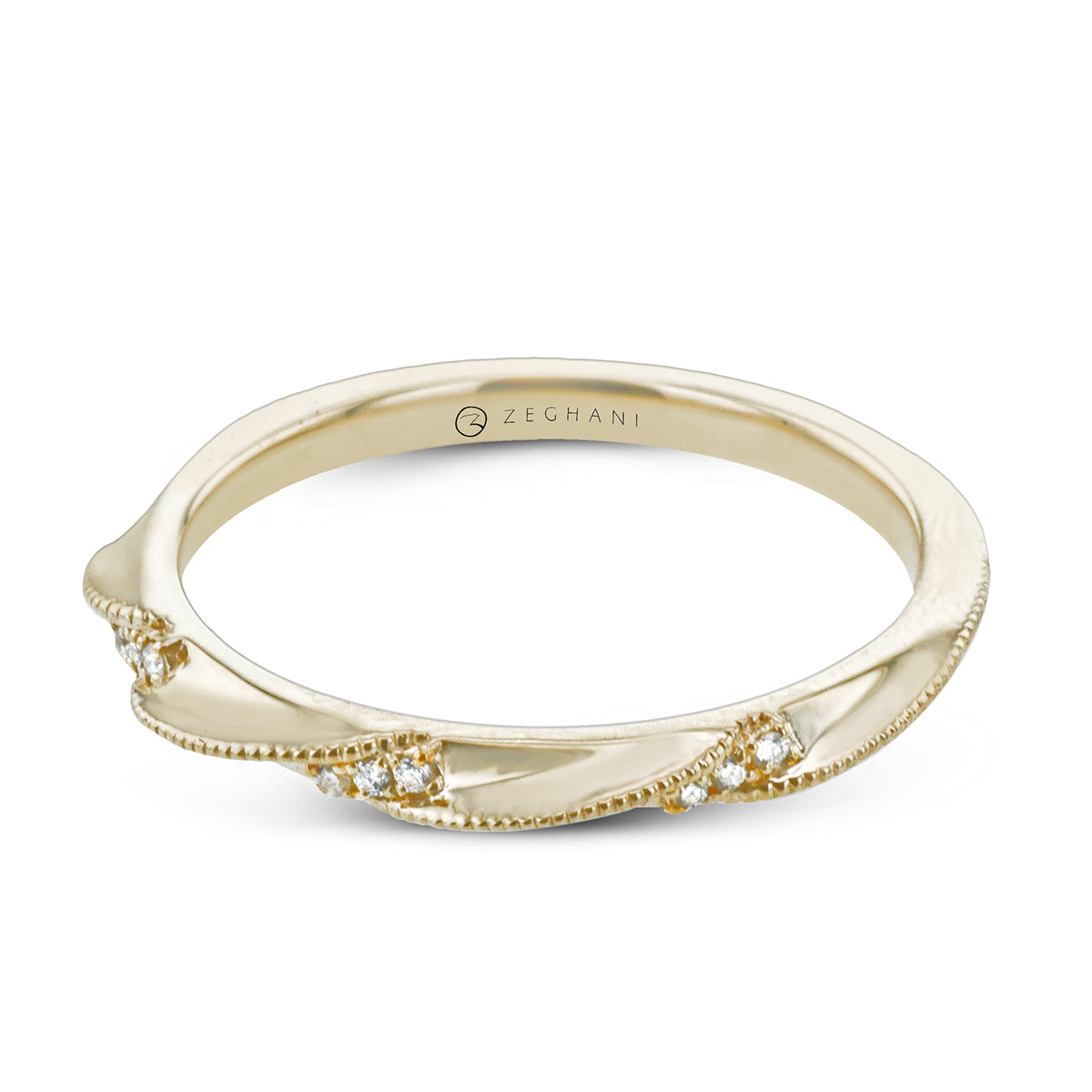 Fashion Ring in 14k Gold with Diamonds