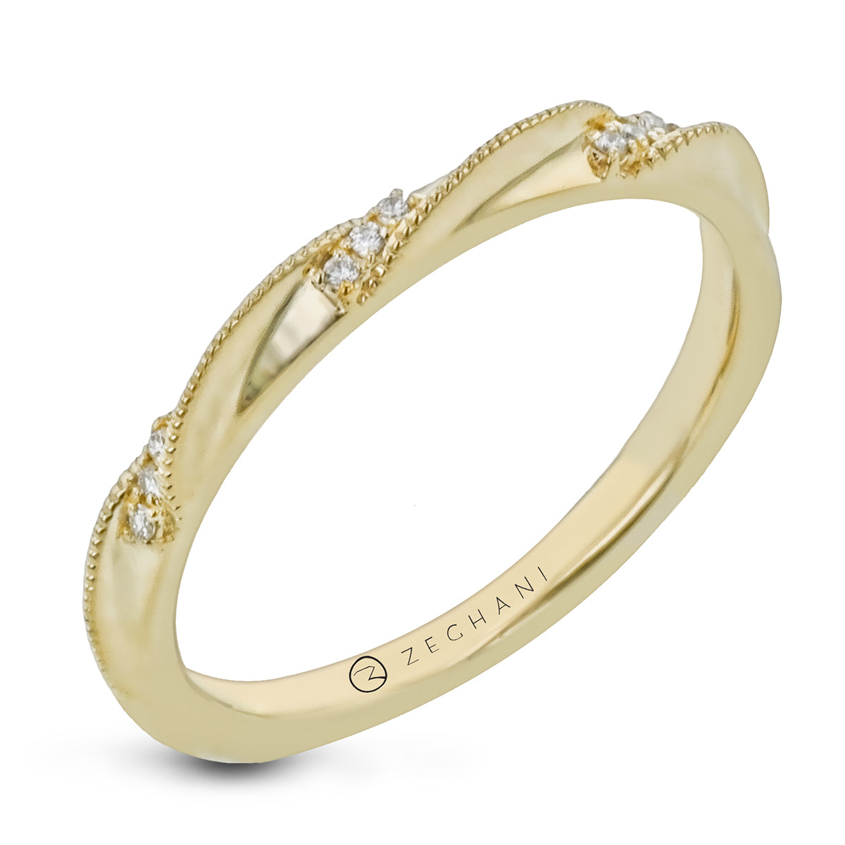 Fashion Ring in 14k Gold with Diamonds