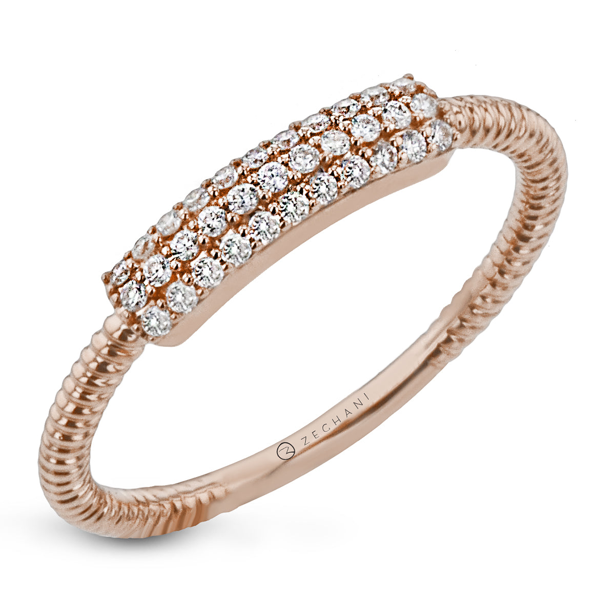 Fashion Ring in 14k Gold with Diamonds