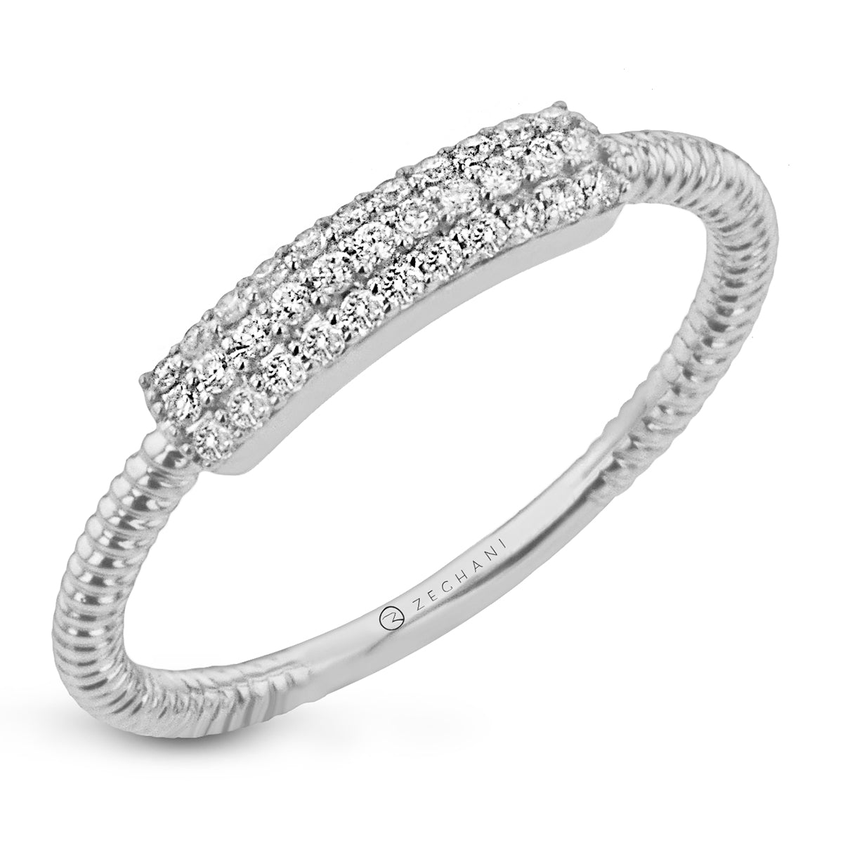 Fashion Ring in 14k Gold with Diamonds