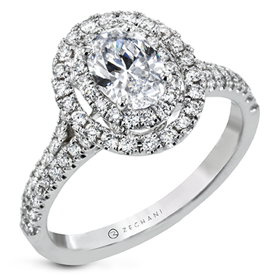 THE GREAT ESTATES グリニッチ ZR908 Engagement Ring in 14k Gold with Diamonds – Zeghani