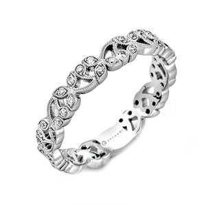 ZR216 Right Hand Ring in 14k Gold with Diamonds